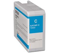 Epson Ink Cartridge SJIC36P-C for ColorWorks C6500/C6000 Cyan (C13T44C240)