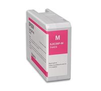 Epson SJIC36P-M Magenta Ink Cartridge (Original) for Colorworks C6000 & C6500 - Part Number CMK-C13T44C340