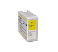 Epson SJIC55(Y): Ink cartridge for ColorWorks CW-D6500/D6000 (Yellow)