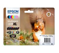 Epson Squirrel 378XL Claria Photo HD Multipack 6-colours Ink High (L) Yield Black Cyan Light Cyan Magenta Light magenta Yellow 11.2 ml 9.3 ml 1 pc(s) Multi pack