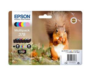 Epson Squirrel Multipack 6-colours 378 Claria Photo HD Ink
