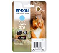 Epson Squirrel Singlepack Light Cyan 378 Claria Photo HD Ink
