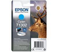 Epson Stag T1302 Cyan Ink Cartridge, Cyan