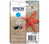 Epson Starfish 603 Original Ink Cartridge - Color: Cyan