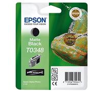 Epson Stylus Photo printer original ink inkjet print cartridge T0348 Matte Black