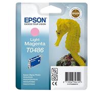 Epson Stylus Photo printer original ink inkjet print cartridge T0486 Light Magenta ( RED )