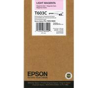 Epson T603C Light Magenta Ink Cartridge 220ml - C13T603C00