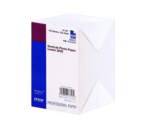 Epson SureLab Inkjet Paper Glossy Photo (Front) 250 g for D500/D700/D800/D1000-10 x 15 cm - 400 Sheets