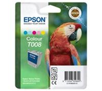 Original Epson Ink Cartridge T008 Color for Stylus Photo 780 785 790 870 875 8
