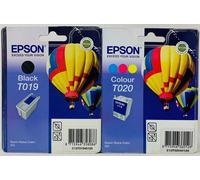 Epson T019+T020 Ink Cartridge Original Black+Color Epson Stylus Color 880