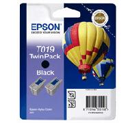 Epson T019402 Original Epson T019 Twin Pack Black Ink Cartridges
