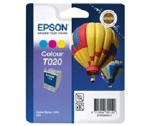 Epson T020401 Original Epson T020 Color Ink Cartridge