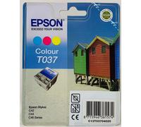 Epson T037 Original Color Cartridge for Epson Stylus C42/C44/C46 (180pg)