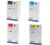 Epson T04A1, T04A2, T04A3, T04A4 XXL Original Ink Cartridges Black, Cyan, Yellow, Magenta Multipack for Workforce-Pro WF-C8190, WF-C8610, WF-C8690