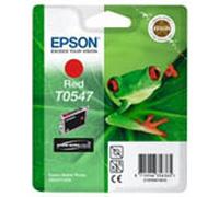 Epson T054720 Original Epson T0547 UltraChrome Hi-Gloss Red Ink Cartridge