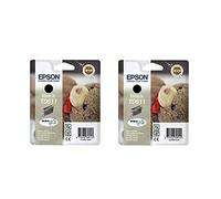 Epson T061140 Original Ink Cartridges, Black (Twin Pack), Genuine