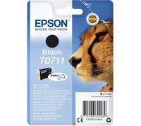 Epson T0711 Cheetah Black Ink Cartridge Genuine Boxed New
