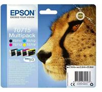 Epson T0711 T0712 T0713 T0714 T0715 Cheetah Ink Cartridges for DX4450, SX110 Lot