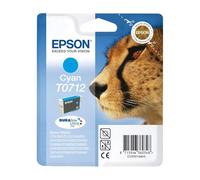 Epson T0712 Cyan Durabrite Ink Cartridge - Cheetah