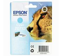 Epson T0712 Cyan Durabrite Ink Cartridge - Cheetah