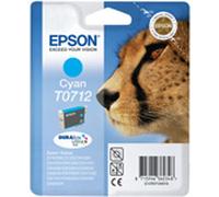 Epson 1520834 Original Epson T0712 DuraBrite Ultra Cyan Ink Cartridge