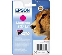 Epson T0713 Cheetah Magenta, Genuine, DURABrite Ultra Ink