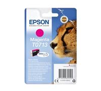 Epson T0713 Cheetah Magenta, Genuine, DURABrite Ultra Ink