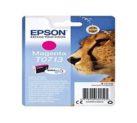 EPSON T0713 Cheetah Magenta, Genuine, DURABrite Ultra Ink