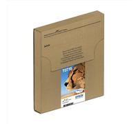 Epson T0715 Cheetah Genuine Multipack, EcoFriendly Packaging, 4colours Ink Ca...