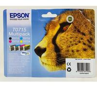 Epson T0715 Original Multipack BK/C/M/Y Stylus SX110/SX115/SX200/SX205/SX210
