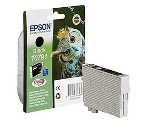 Epson T0791 Ink Cartridges Original, Black, Genuine