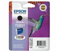 Epson T0801 Black Hummingbird Genuine Ink, Claria Photo HD Ink Cartridge