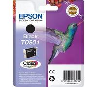 Epson T0801 Black Hummingbird Genuine Ink, Claria Photo HD Ink Cartridge