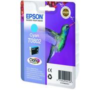 Epson T0802 Hummingbird Cyan Ink Cartridge, Cyan