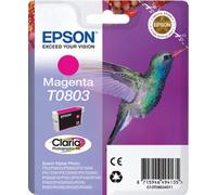 Epson T0803 Magenta Hummingbird Genuine Ink, Claria Photo HD Ink Cartridge, Amaz