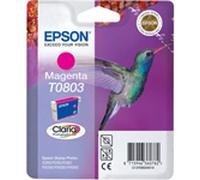 Epson T080340 Original Epson T0803 Claria Photographic Magenta Ink Cartridge