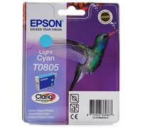 Epson T0805 Ink Cartridge 7.4ml Claria Photographic Ink, Light Cyan
