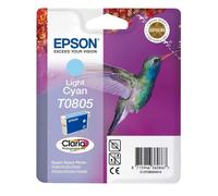 Epson T0805 Light Cyan Hummingbird Genuine Ink, Claria Photo HD Ink Cartridge