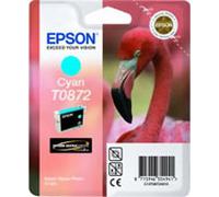 Epson T08724010 Original Epson T0872 UltraChrome Hi-Gloss2 Cyan Ink Cartridge