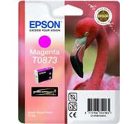 Epson T08734010 Original Epson T0873 UltraChrome Hi-Gloss2 Magenta Ink Cartridge