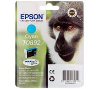 Epson T0892 Monkey Genuine Cyan Ink Cartridge DuraBrite Ultra