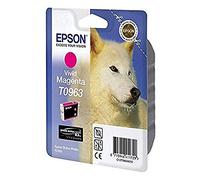 Epson T0963 Inkjet Cartridge UltraChrome K3 Page Life 865pp Vivid Magenta Ref T09634010, Genuine