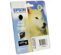 Epson T0968 Ink Cartridge, Matte Black, Genuine