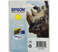Epson Rhino Singlepack Yellow T1004 DURABrite Ultra Ink