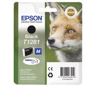 Epson T1281 (T128140) Black Standard Capacity Original Ink Cartridge (Fox)