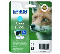 Epson 124505043 Original Epson T1282 DuraBrite Ultra Fox Standard Capacity Cyan Ink Cartridge