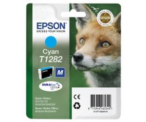 Epson T128240 Original Epson T1282 DuraBrite Ultra Fox Standard Yield Cyan Ink Cartridge