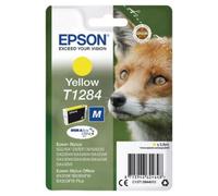 Epson T1284 Fox Yellow Standard Capacity Ink Cartridge 3.5ml - C13T12844012