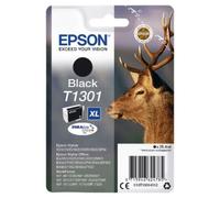 Epson T1301 Stag Black High Yield Ink Cartridge 25ml - C13T13014012
