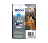 Epson T1302 Stag DURABrite Ultra Ink Cartridge Cyan C13T13024012